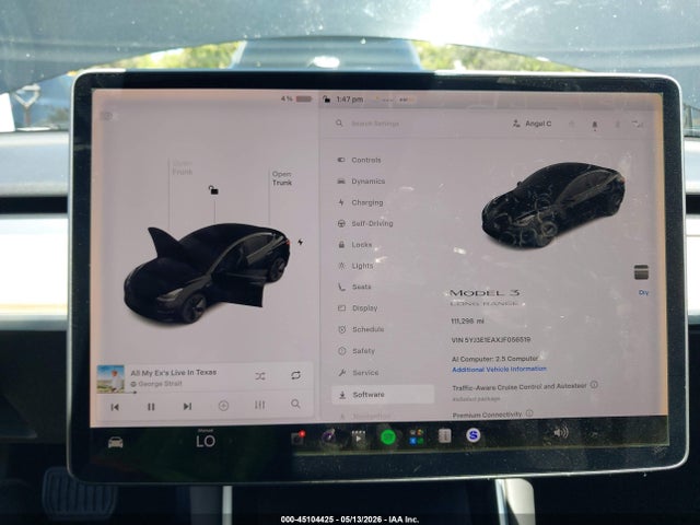 Tesla Model 3 Long Range/mid Range 2018 5YJ3E1EAXJF056519 Image 7