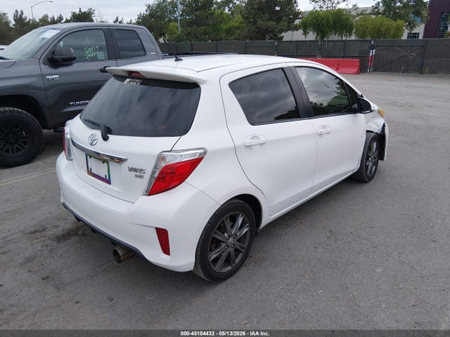 Продаж на аукціоні авто 2013 Toyota Yaris Se, vin: JTDKTUD39DD561162, номер лоту: 45104432