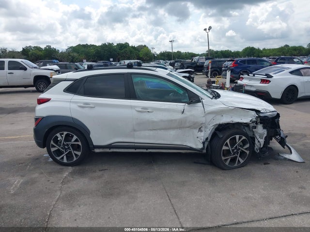Продаж на аукціоні авто 2022 Hyundai Kona Limited, vin: KM8K53A36NU753693, номер лоту: 45104506