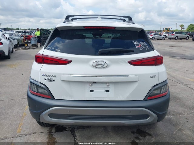 Продаж на аукціоні авто 2022 Hyundai Kona Limited, vin: KM8K53A36NU753693, номер лоту: 45104506