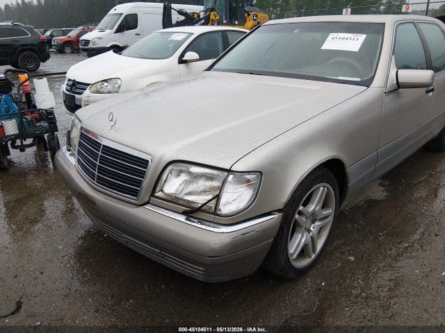 45104511 :رقم المزاد ، WDBGA51E7TA302238 vin ، 1996 Mercedes-benz S 500 مزاد بيع