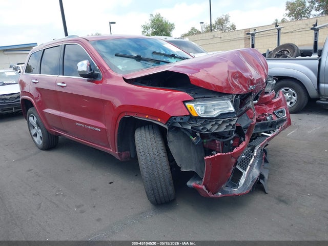 45104520 :رقم المزاد ، 1C4RJECG2FC113403 vin ، 2015 Jeep Grand Cherokee Overland مزاد بيع