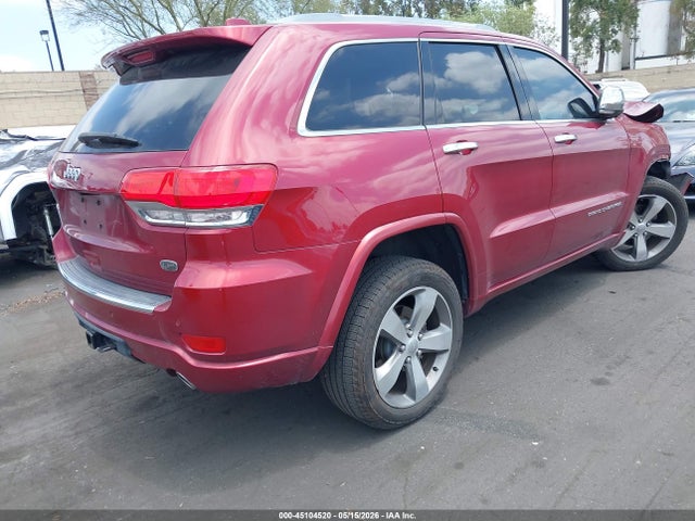 2015 Jeep Grand Cherokee Overland მანქანა იყიდება აუქციონზე, vin: 1C4RJECG2FC113403, აუქციონის ნომერი: 45104520