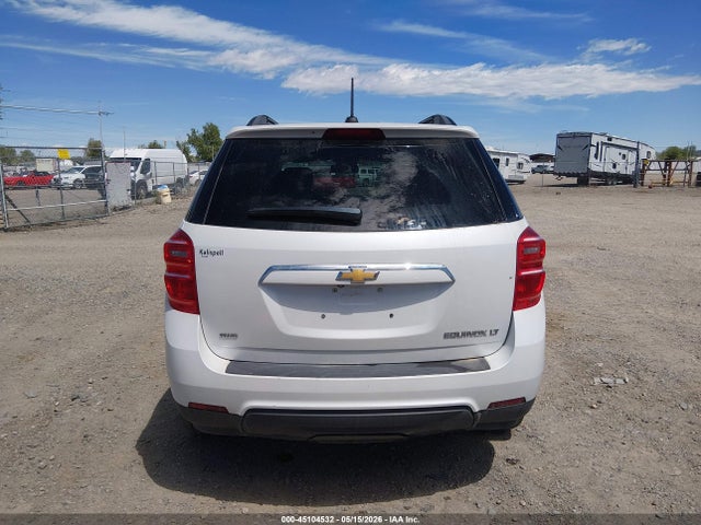 2016 Chevrolet Equinox Lt მანქანა იყიდება აუქციონზე, vin: 2GNFLFEKXG6127636, აუქციონის ნომერი: 45104532