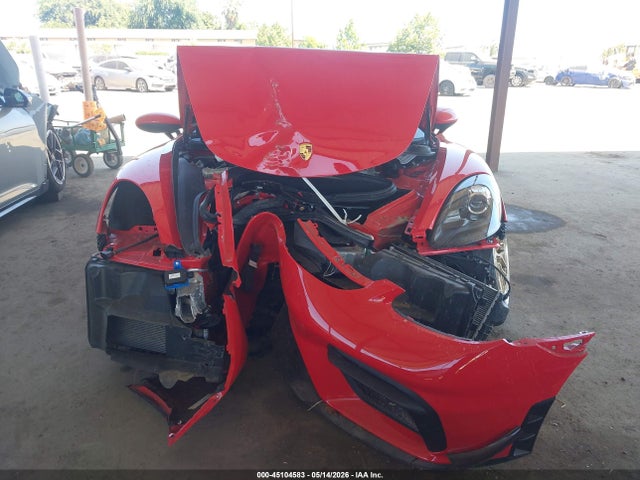 Продаж на аукціоні авто 2021 Porsche 718 Cayman Gt4, vin: WP0AC2A80MK289323, номер лоту: 45104583