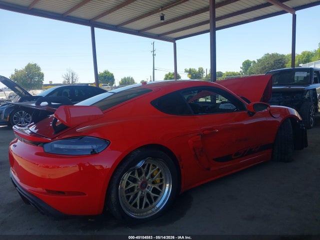 Продаж на аукціоні авто 2021 Porsche 718 Cayman Gt4, vin: WP0AC2A80MK289323, номер лоту: 45104583