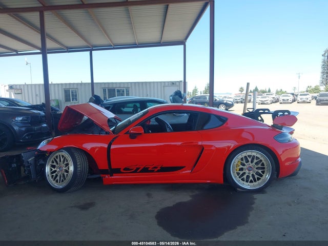 Продаж на аукціоні авто 2021 Porsche 718 Cayman Gt4, vin: WP0AC2A80MK289323, номер лоту: 45104583