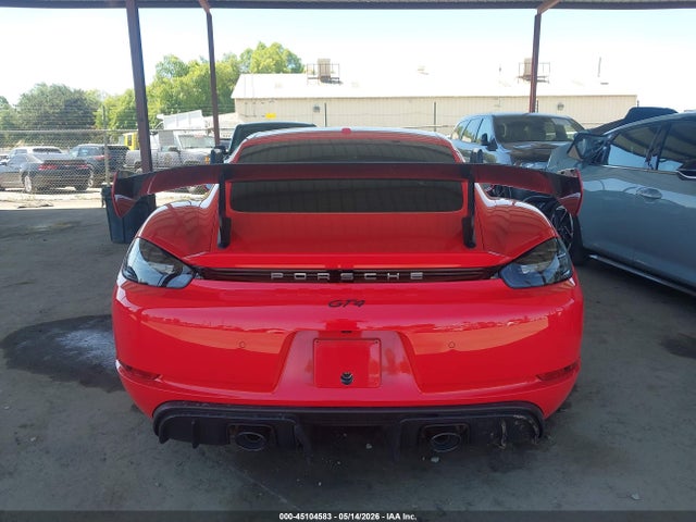 Продаж на аукціоні авто 2021 Porsche 718 Cayman Gt4, vin: WP0AC2A80MK289323, номер лоту: 45104583