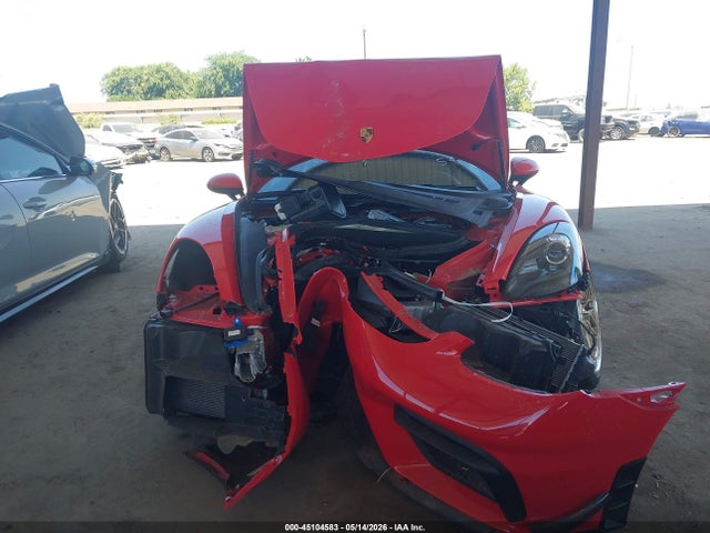 Продаж на аукціоні авто 2021 Porsche 718 Cayman Gt4, vin: WP0AC2A80MK289323, номер лоту: 45104583