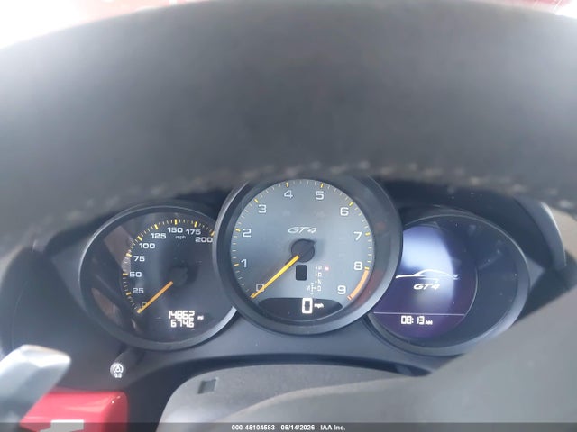 Продаж на аукціоні авто 2021 Porsche 718 Cayman Gt4, vin: WP0AC2A80MK289323, номер лоту: 45104583