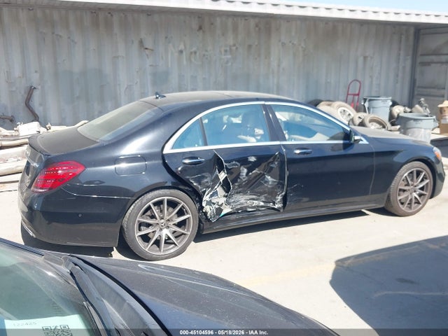 Aukcja sprzedaży 2018 Mercedes-benz S 450, vin: WDDUG6GB5JA348207, numer aukcji: 45104596