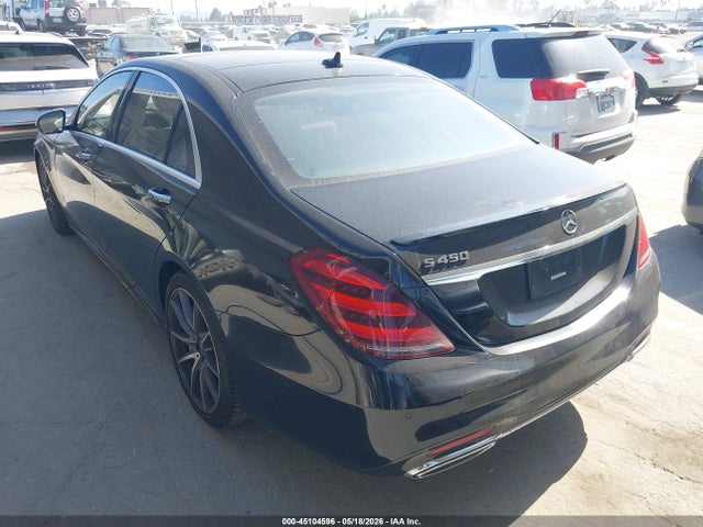 Aukcja sprzedaży 2018 Mercedes-benz S 450, vin: WDDUG6GB5JA348207, numer aukcji: 45104596
