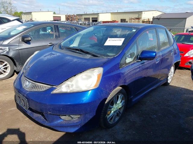 45104598 :رقم المزاد ، JHMGE884X9S031276 vin ، 2009 Honda Fit Sport مزاد بيع