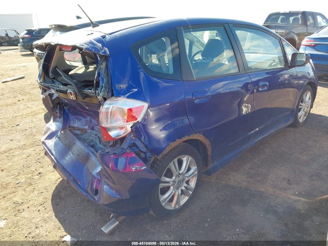 45104598 :رقم المزاد ، JHMGE884X9S031276 vin ، 2009 Honda Fit Sport مزاد بيع