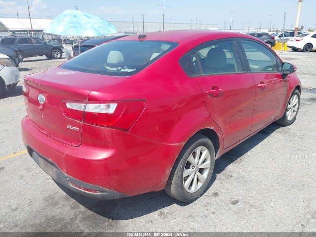 2012 Kia Rio Ex მანქანა იყიდება აუქციონზე, vin: KNADN4A35C6094622, აუქციონის ნომერი: 45104633