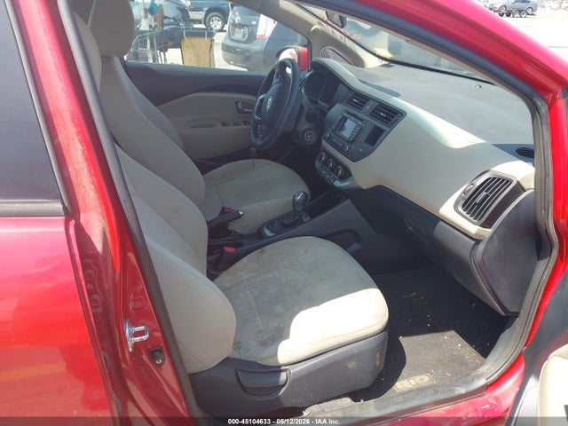 2012 Kia Rio Ex მანქანა იყიდება აუქციონზე, vin: KNADN4A35C6094622, აუქციონის ნომერი: 45104633