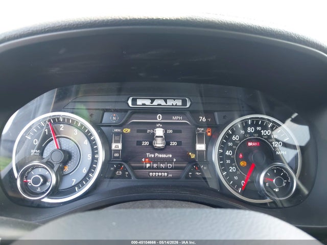 45104666 :رقم المزاد ، 1C6SRFJT1NN268521 vin ، 2022 Ram 1500 Laramie  4x4 5'7 Box مزاد بيع