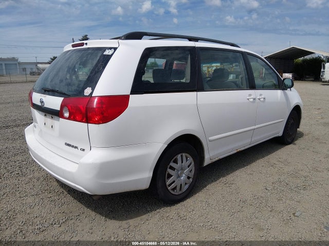 2008 Toyota Sienna Ce მანქანა იყიდება აუქციონზე, vin: 5TDZK23C18S151652, აუქციონის ნომერი: 45104668