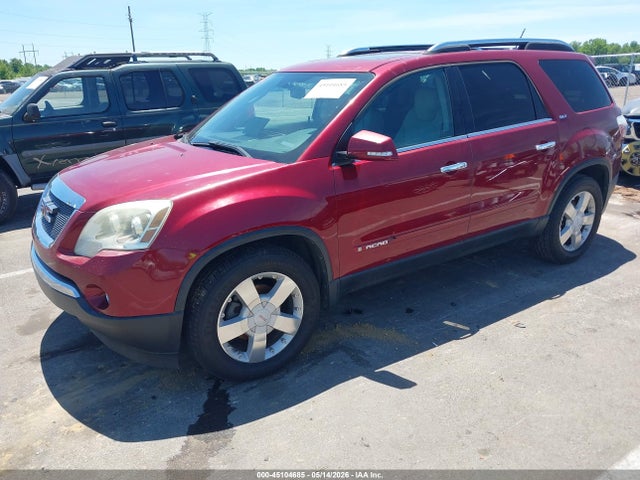 45104685 :رقم المزاد ، 1GKER33718J285615 vin ، 2008 Gmc Acadia Slt-2 مزاد بيع