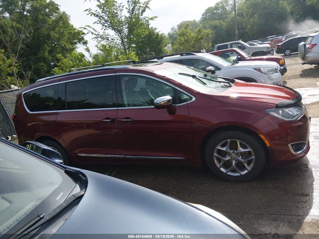 2019 Chrysler Pacifica Limited მანქანა იყიდება აუქციონზე, vin: 2C4RC1GG1KR549187, აუქციონის ნომერი: 45104689