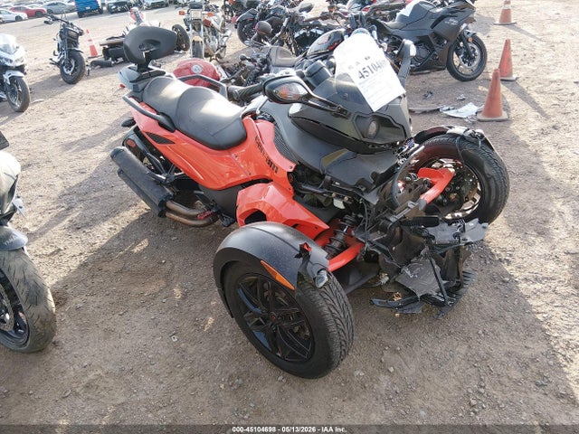 Продаж на аукціоні авто 2012 Can-am Spyder Roadster Rs-s, vin: 2BXJAHA18CV000918, номер лоту: 45104698