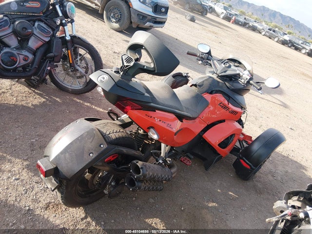 Продаж на аукціоні авто 2012 Can-am Spyder Roadster Rs-s, vin: 2BXJAHA18CV000918, номер лоту: 45104698