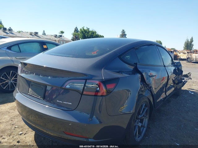 2022 Tesla Model 3 Long Range Dual Motor All-wheel Drive მანქანა იყიდება აუქციონზე, vin: 5YJ3E1EB6NF204745, აუქციონის ნომერი: 45104719