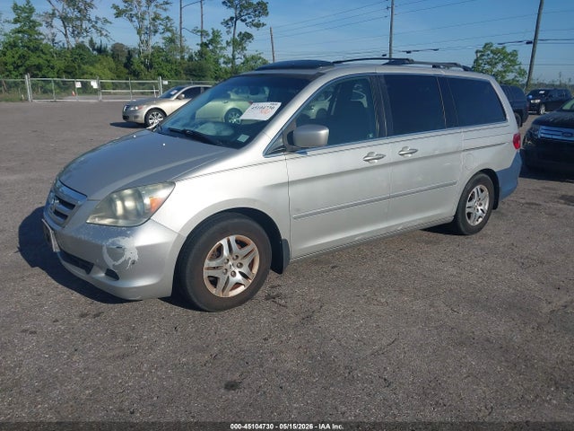 45104730 :رقم المزاد ، 5FNRL38715B118651 vin ، 2005 Honda Odyssey Ex-l مزاد بيع