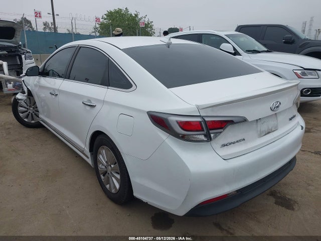 45104737 :رقم المزاد ، KMHE24L16HA059230 vin ، 2017 Hyundai Sonata Hybrid Se مزاد بيع