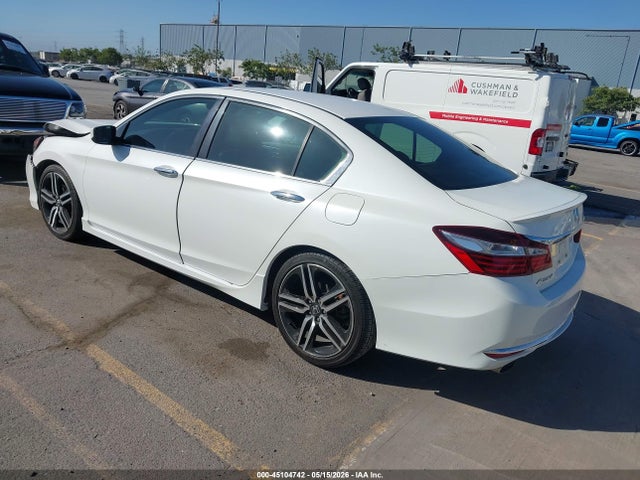 2016 Honda Accord Sport მანქანა იყიდება აუქციონზე, vin: 1HGCR2F50GA091746, აუქციონის ნომერი: 45104742