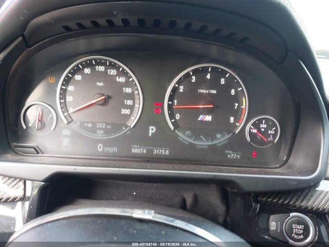 Продаж на аукціоні авто 2017 Bmw X6 M, vin: 5YMKW8C57H0R43924, номер лоту: 45104745