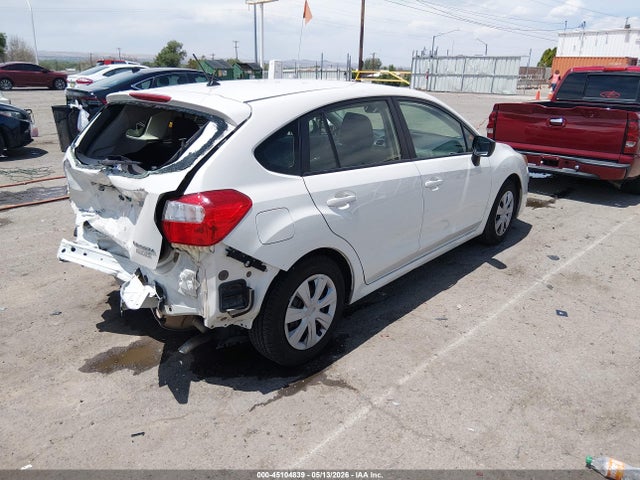 45104839 :رقم المزاد ، JF1GPAA68G9349602 vin ، 2016 Subaru Impreza 2.0i مزاد بيع