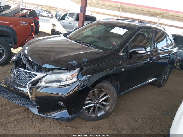 45104846 :رقم المزاد ، 2T2BK1BA8FC270635 vin ، 2015 Lexus Rx 350 F Sport مزاد بيع