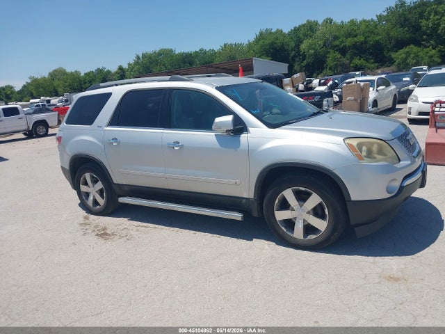45104862 :رقم المزاد ، 1GKLRMED9AJ166734 vin ، 2010 Gmc Acadia Slt-1 مزاد بيع