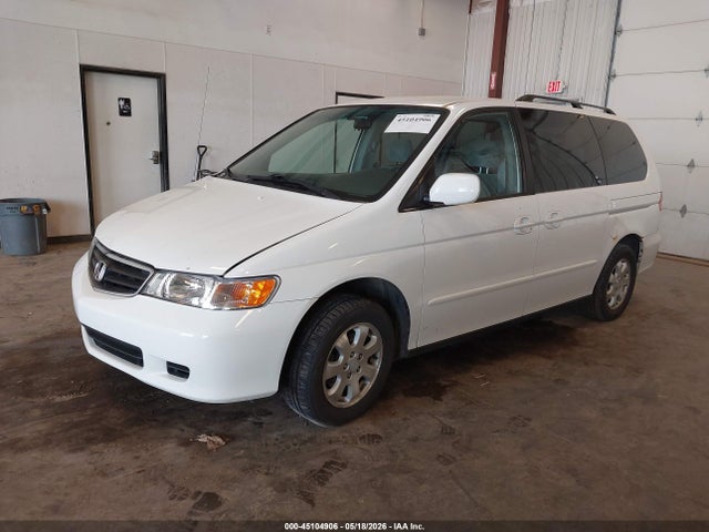 2002 Honda Odyssey Ex მანქანა იყიდება აუქციონზე, vin: 2HKRL18622H570651, აუქციონის ნომერი: 45104906