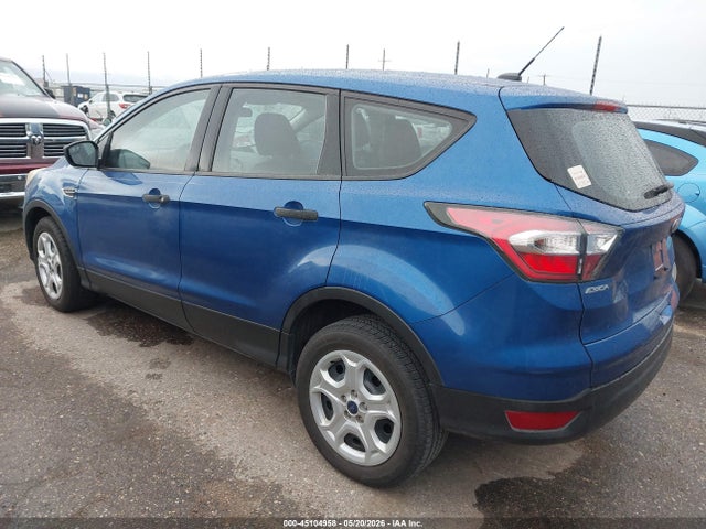 2017 Ford Escape S მანქანა იყიდება აუქციონზე, vin: 1FMCU0F70HUA49818, აუქციონის ნომერი: 45104958