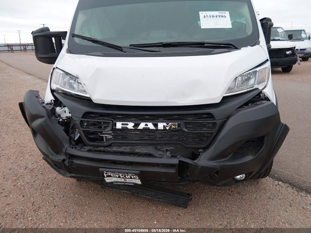 45104986 :رقم المزاد ، 3C7WRVMG5TE151161 vin ، 2026 Ram Promaster 3500 Cutaway Low Roof مزاد بيع
