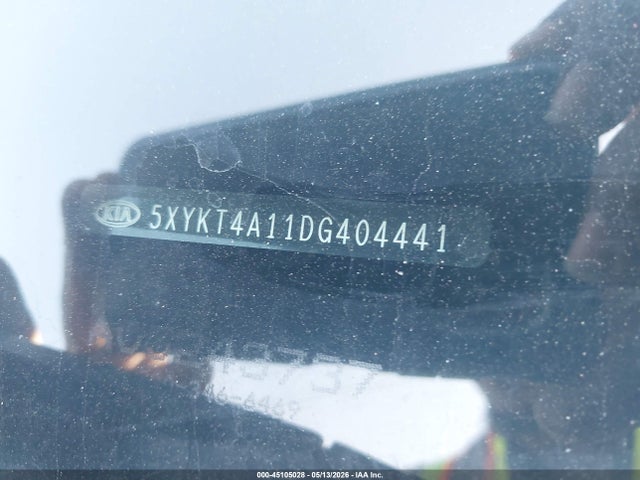 45105028 :رقم المزاد ، 5XYKT4A11DG404441 vin ، 2013 Kia Sorento Lx مزاد بيع