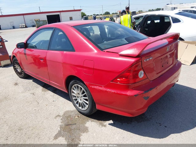 2005 Honda Civic Ex მანქანა იყიდება აუქციონზე, vin: 1HGEM22985L015791, აუქციონის ნომერი: 45105057