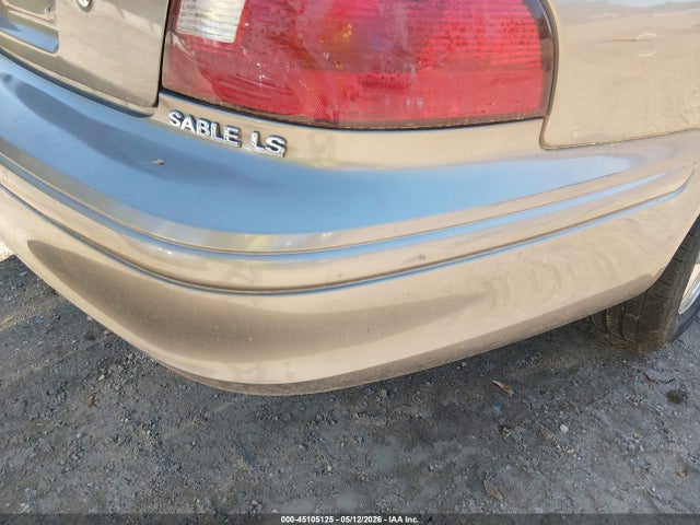 Продаж на аукціоні авто 2003 Mercury Sable Ls Premium, vin: 1MEHM55S33G612072, номер лоту: 45105125