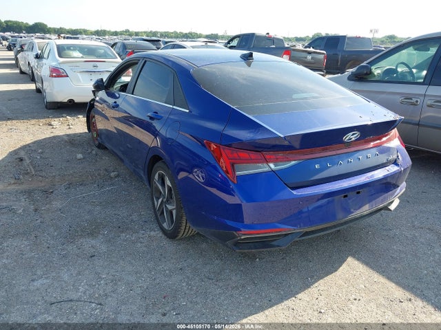 Продажа на аукционе авто 2022 Hyundai Elantra Limited, vin: 5NPLP4AG8NH059237, номер лота: 45105170