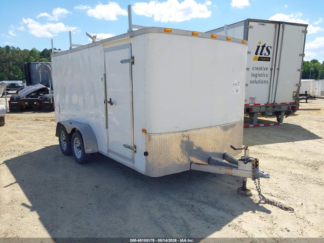 45105179 :رقم المزاد ، 4D6EB1421FA035336 vin ، 2015 Cargo Craft Enclosed Trailer مزاد بيع