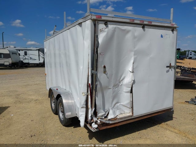 45105179 :رقم المزاد ، 4D6EB1421FA035336 vin ، 2015 Cargo Craft Enclosed Trailer مزاد بيع
