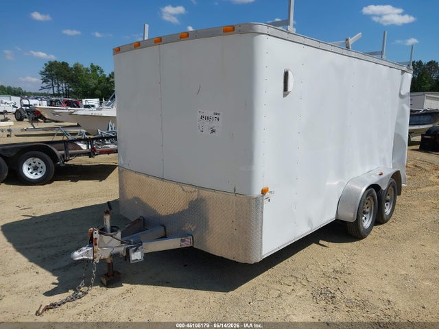 45105179 :رقم المزاد ، 4D6EB1421FA035336 vin ، 2015 Cargo Craft Enclosed Trailer مزاد بيع