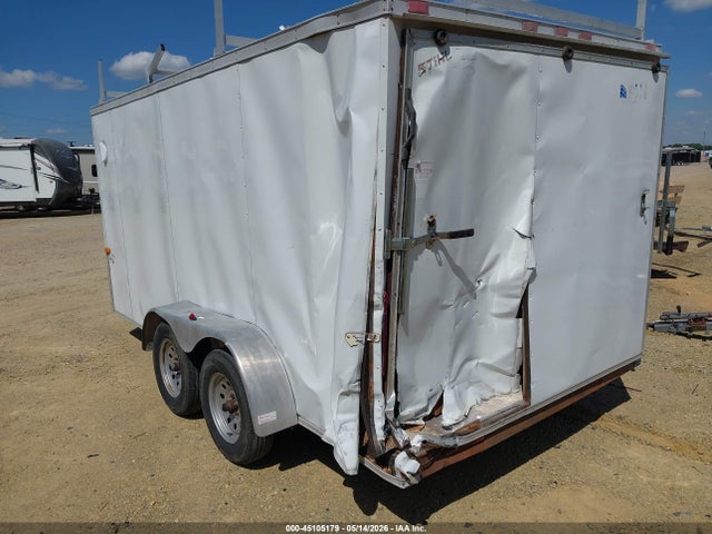 45105179 :رقم المزاد ، 4D6EB1421FA035336 vin ، 2015 Cargo Craft Enclosed Trailer مزاد بيع