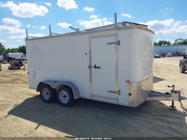 45105179 :رقم المزاد ، 4D6EB1421FA035336 vin ، 2015 Cargo Craft Enclosed Trailer مزاد بيع