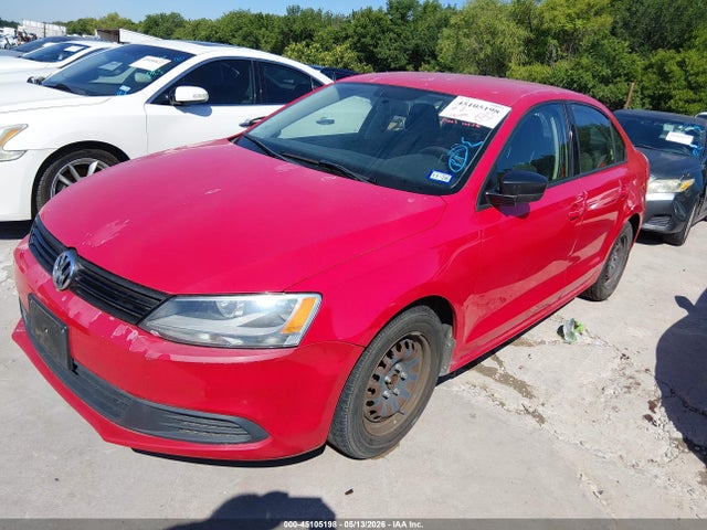 2011 Volkswagen Jetta 2.0l S მანქანა იყიდება აუქციონზე, vin: 3VW1K7AJ8BM343540, აუქციონის ნომერი: 45105198