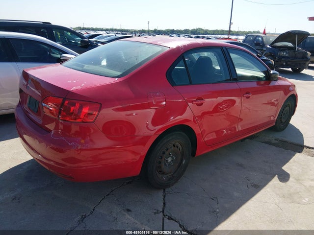 2011 Volkswagen Jetta 2.0l S მანქანა იყიდება აუქციონზე, vin: 3VW1K7AJ8BM343540, აუქციონის ნომერი: 45105198