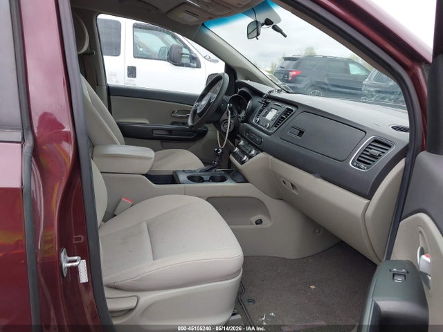 Продажа на аукционе авто 2016 Kia Sedona Lx, vin: KNDMB5C16G6145242, номер лота: 45105240