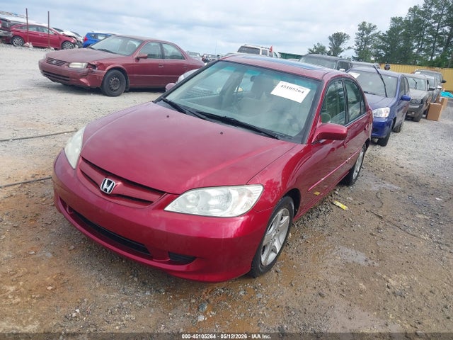 2005 Honda Civic Ex მანქანა იყიდება აუქციონზე, vin: 2HGES26745H511490, აუქციონის ნომერი: 45105264